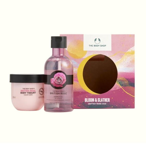 The Body Shop British Rose Gift Set Bloom N Slather