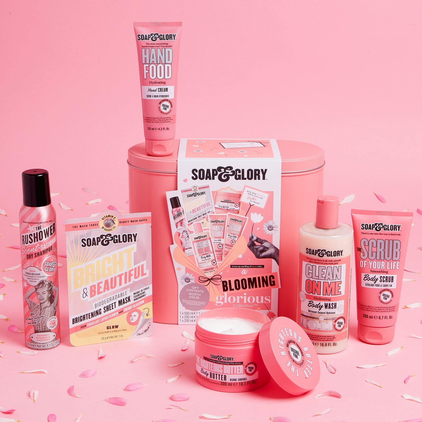 Soap & Glory - A Blooming Glorious Gift Set (Box is damaged)