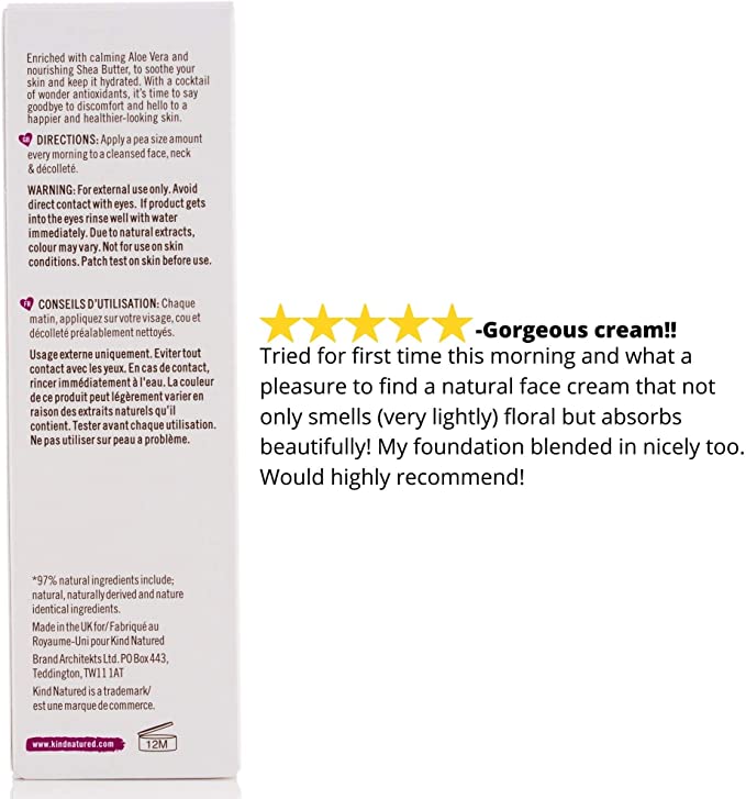 Kind Natured- Shea & Aloe Daily Moisturizer