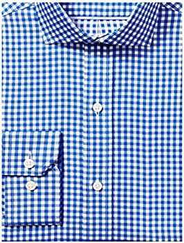 Buttoned Down - Men's Slim Fit Button-Collar Pattern Dress Shirt