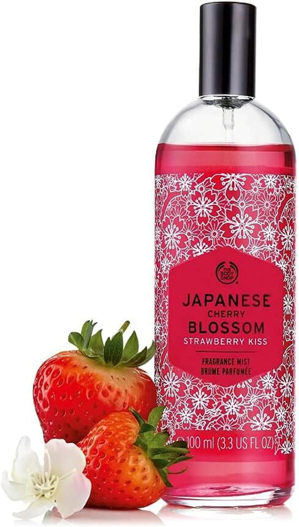 The Body Shop Japanese Cherry Blossom Strawberry Kiss Fragrance Mist