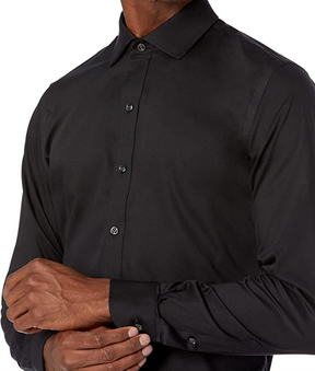 Buttoned Down - Men's Slim Fit Stretch Twill Dress Shirt