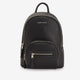 JACK WILLS Ladies Black PU Backpack with Zip Pockets