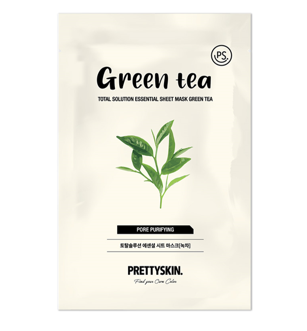 Total Solution Essential Sheet Mask - Green Tea