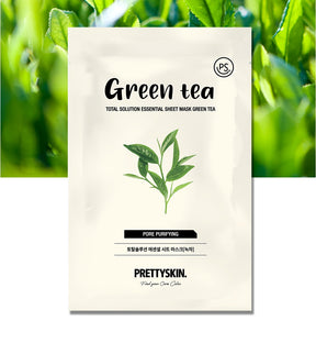 Total Solution Essential Sheet Mask - Green Tea