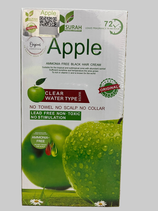 Apple Hair Color Ammonia Free
