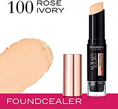 Bourjois Always Fabulous Stick Foundcealer Corrective Makeup Foundation, 100 Rose Ivory