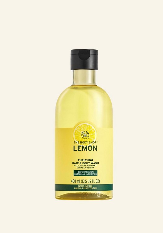 The Body Shop Lemon Purifying Hair & Body Wash