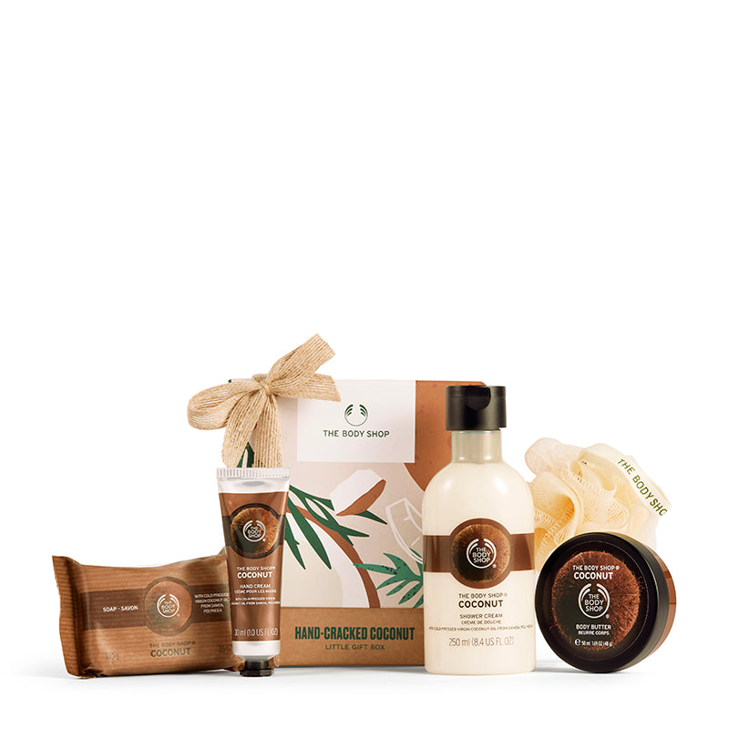 The Body Shop Hand-Cracked Coconut Little Gift Set