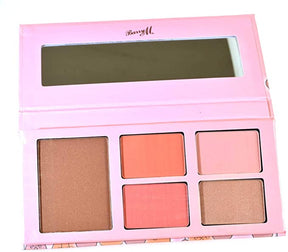 Barry M Get Up & Glow Bronzer Blush & Highlighter Palette