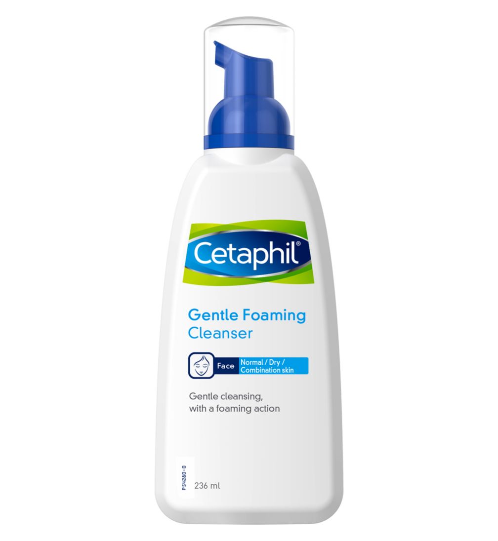 Cetaphil Foaming Gentle Cleanser Normal/Dry Combination Skin 236ml