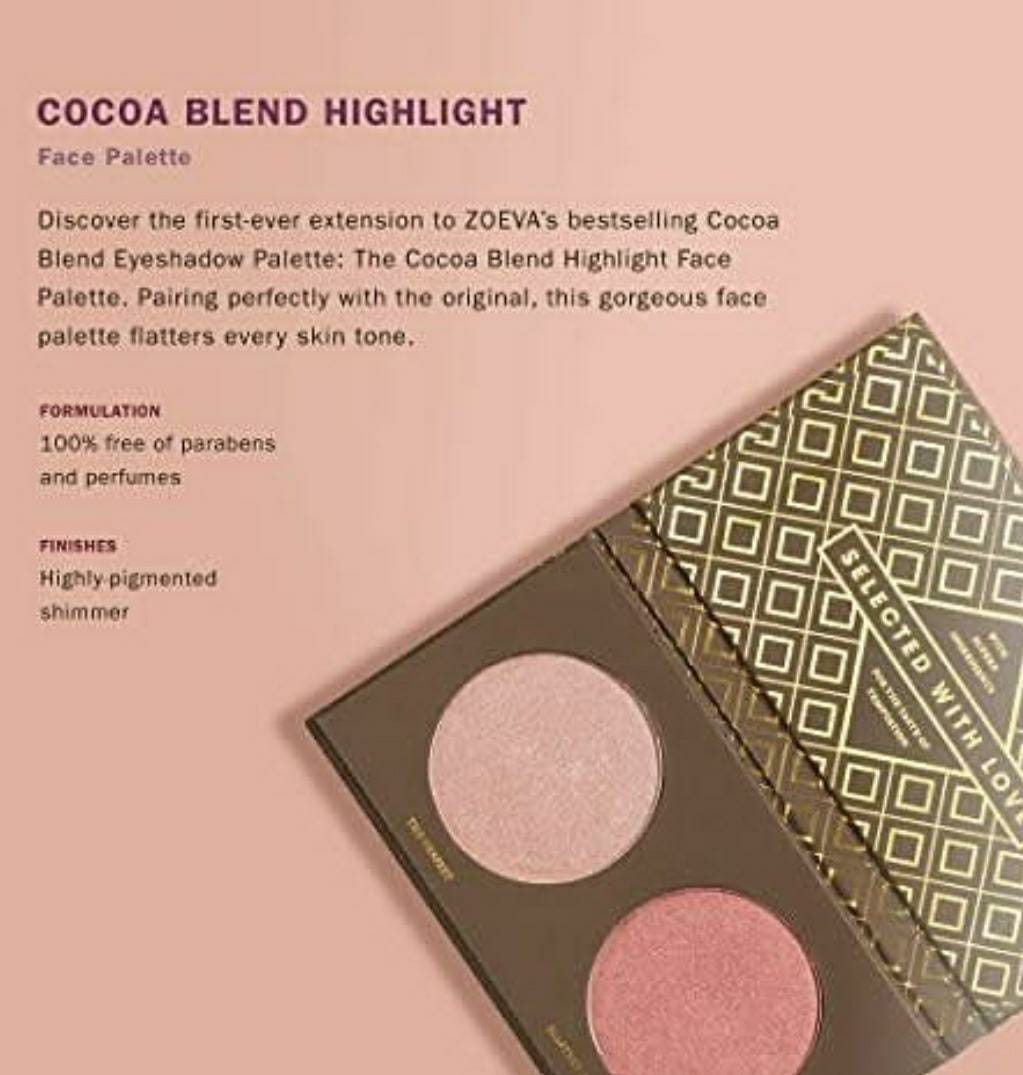 ZOEVA Cocoa Blend Highlight Face Palette