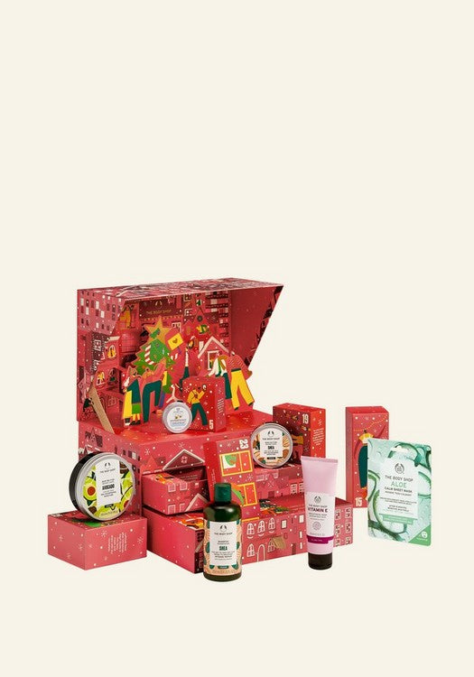 The Body Shop Share the Love Big Advent Calendar 25 Items Gift Set