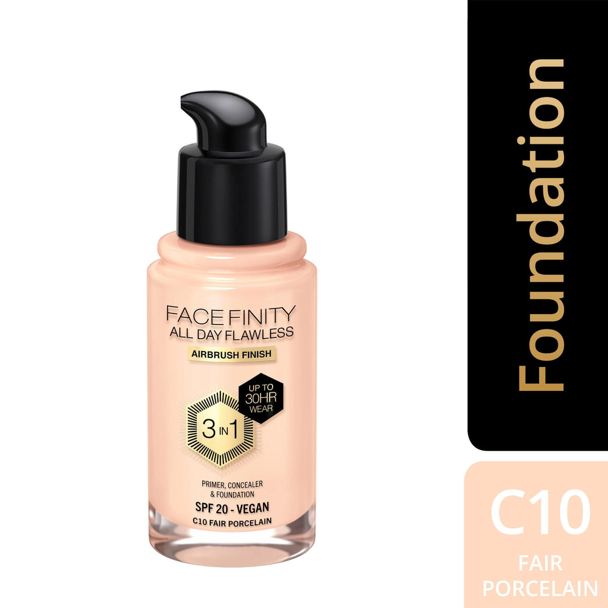 Max Factor Facefinity 3-In-1 Foundation Natural 50(SPF 20)