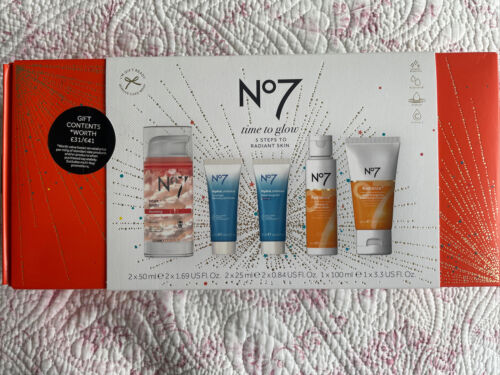 No7 Time To Glow 5 Steps To Radiant Skin Gift Set