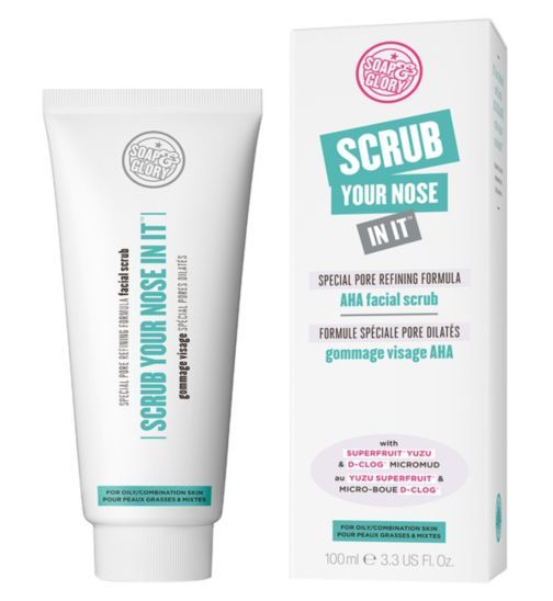 Soap & Glory Your Nose In It AHA Facial Scrub/Mask 100ml