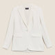 Tailored Tuxedo Single Breasted Blazer
