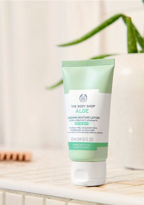 The Body Shop Aloe Soothing Moisture Lotion SPF 15