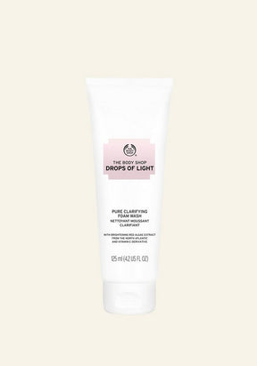 The Body Shop Drops of Light Pure Clarifying Foam Wash