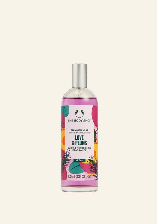 The Body Shop Love & Plums Juicy Refreshing Shimmer Mist