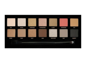 W7 SEDUCED Eye Colour Palette, 11.2 g, 14-Piece Eye Shadow Eyeshadow