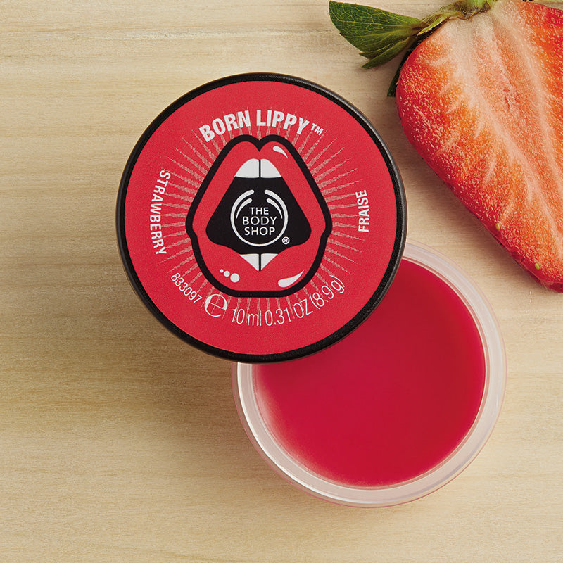 The Body Shop Born Lippy™ Lip Balm Pot - Strawberry