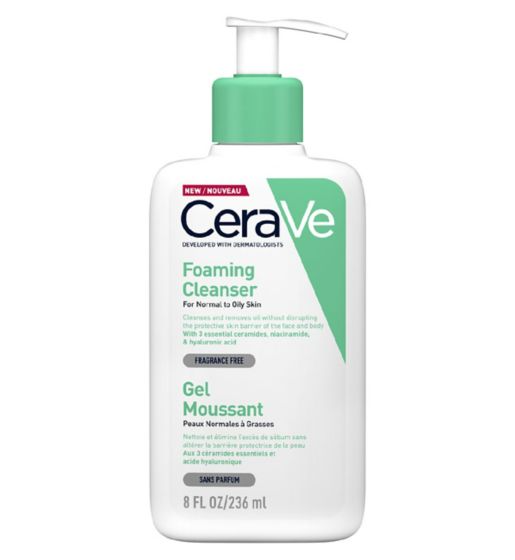 CeraVe Foaming Cleanser (Normal to Oily Skin)