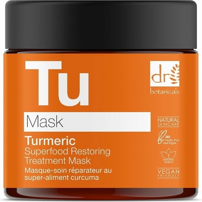 Dr Botanicals Turmeric Superfood Restoring Treatment Mask