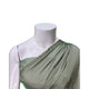 Green Georgette Saree with Lurex Strips
