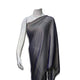 Georgette Matte Purple Full Plain Saree