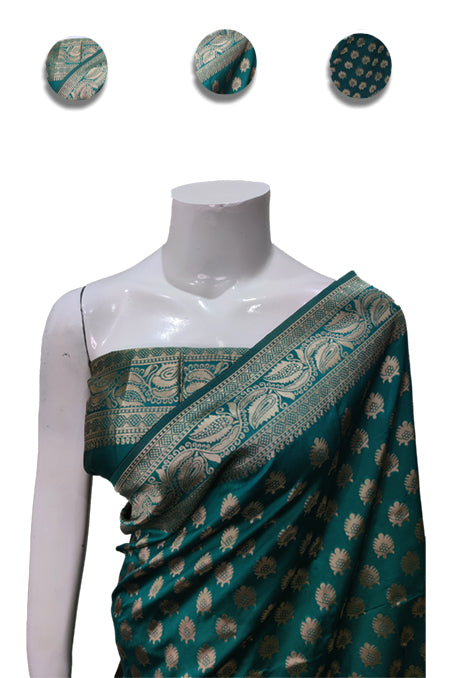 Green Banarsi Saree