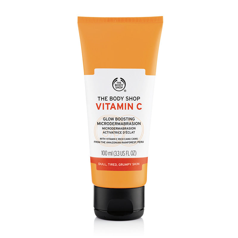 The Body Shop Vitamin C Glow Boosting Microdermabrasion Exfoliator